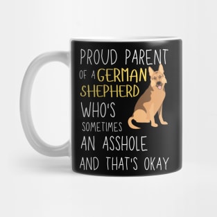 Proud Parents of German Shepherd Pet Lover Mug